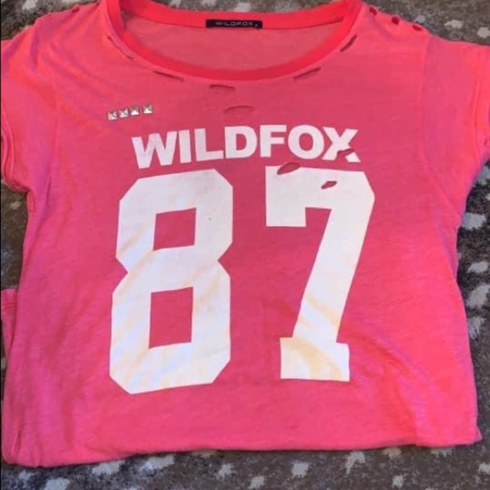 Wildfox graphic t shirt